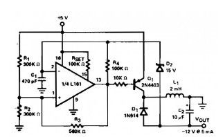 Low Power Regulated DC to DC Converter
