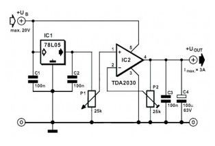 Adjustable Voltage Regulator 3 Ampere