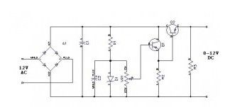 Variable Power Supply 0 to 12 V