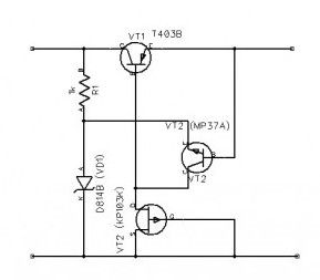 The Voltage Regulator With a Field Effect Transistor