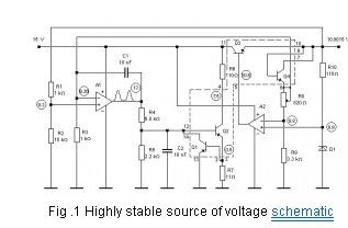 10V High-Stability Voltage Source Model
