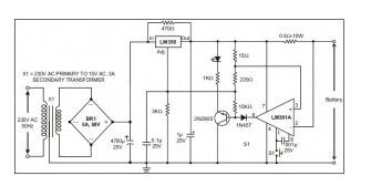 Index 2 - Battery Charger - power supply circuit - Circuit Diagram