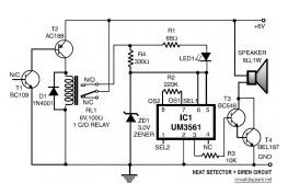 Heat Detector + Siren