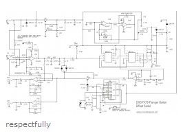 DOD FX75 Flanger Guitar Effect Pedal