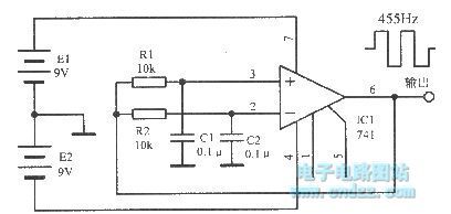 455Hz oscillator circuit