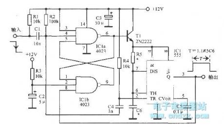Micro- pending power square wave generating circuit