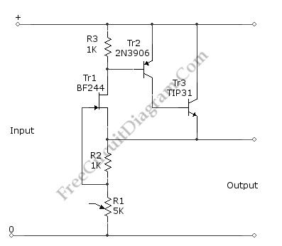5V FET Voltage Regulator circuit