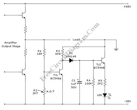 Power Amplifier’s Overload/Clipping Indicator circuit