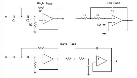 2nd Order Opamp Filters