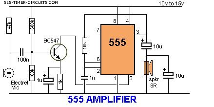 555 Amplifier Circuit