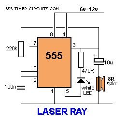 LASER RAY Circuit