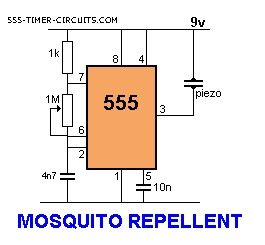 MOSQUITO REPELLER Circuit