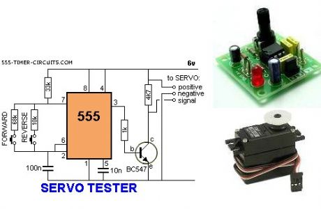 SERVO TESTER Circuit