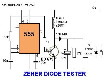 ZENER DIODE TESTER Circuit