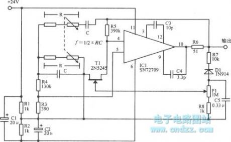 Wien bridge AF / RF circuit