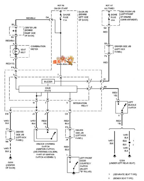 Toyota alarm system circuit diagram