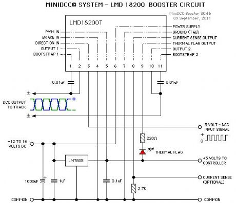 3Amp - DCC Booster Circuit