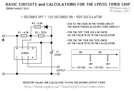 Basic Circuits For The LM555 Timer 3