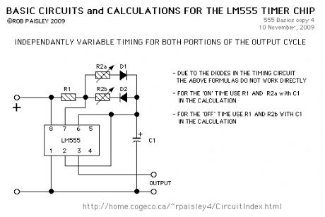 Basic Circuits For The LM555 Timer 4