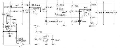 Solar charger for lead-acid batteries