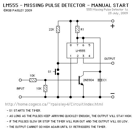Manual Start - Missing Pulse Detector