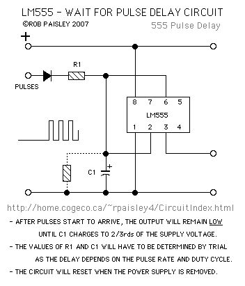Wait For Pulses - Delay Circuit