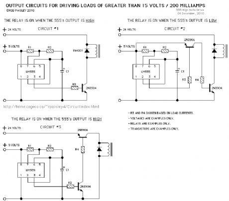 High Voltage And Current Load Drivers