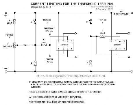 Threshold Terminal Current Limiting