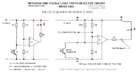 Basic Inverting Detector Circuit
