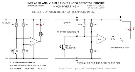 Basic Non Inverting Detector Circuit