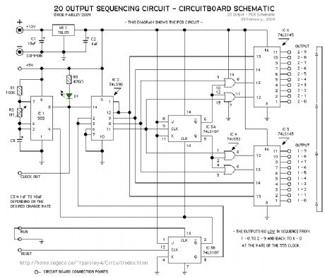 20 Output Sequencing Circuit