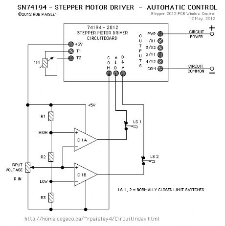 Automated Motor Control Circuit