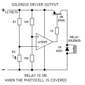 Relay Driver Output Schematic