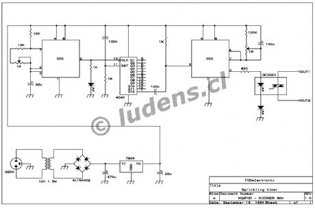 Plant watering timer 2