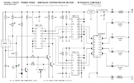 Stepper Motor Driver (74194)