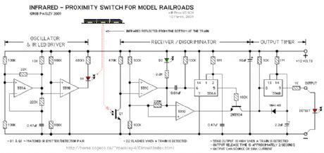 Model Railroad - Infrared Proximity Switch