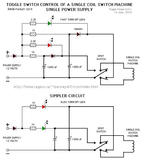 Controlling Single Coil Switch Machines