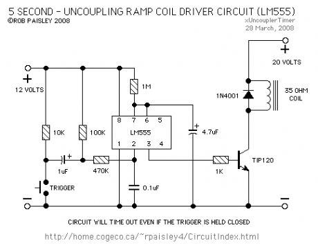 Timed Uncoupling Ramp Driver (LM555)