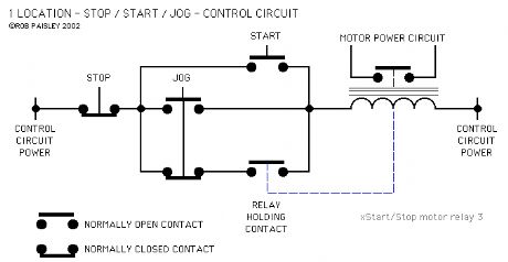 Push Button Motor Control Circuit - 2