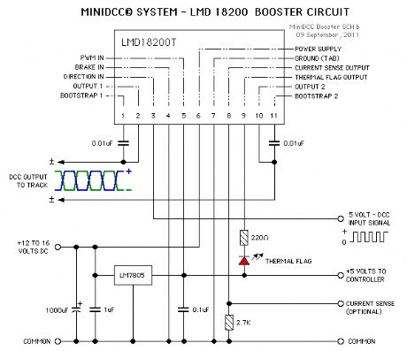 MiniDCC© H-Bridge Circuit