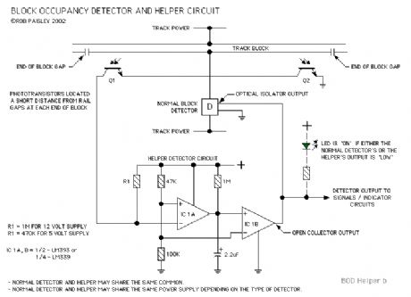 Block Occupancy Detector Helper Circuit