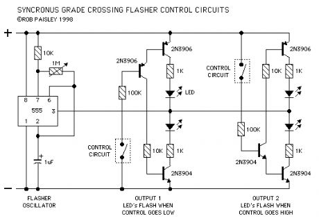 Synchronous Flasher Control Schematic
