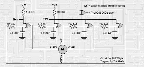 stepper motor drive circuit