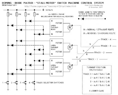 Homing Diode Matrix System