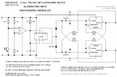 stall-motor switch machine driver