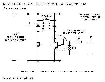 Transistor Control Of Switch Machines