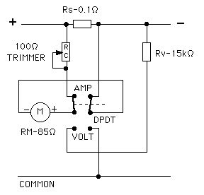 Volts and Amps Schematic