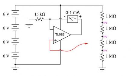 High-impedance voltmeter 2