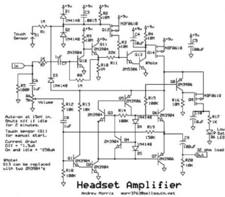 Telephone Headset Amplifier