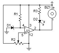 Low Voltage Alarm circuit